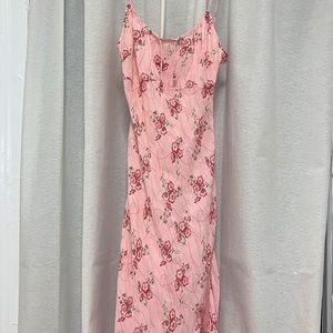 Vintage Floral Summer Maxi Dress